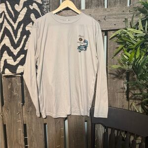 Tito's Light Gray Long Sleeve Men's Shirt